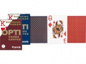 1419 Игральные карты "Опти Покер" 55 листов