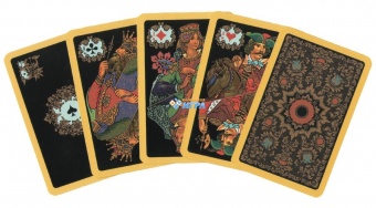 Игральные карты "Черный Палех" 36 листов