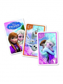 100134928 Игра Счастливая Семейка "Холодное сердце - Принцессы" (32 карточки + инструкция)