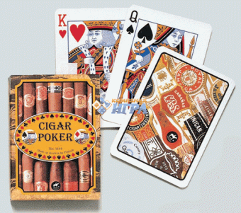 Коллекционные карты "Сигары Покер" 55 листов