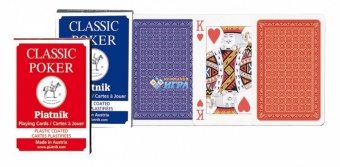 Игральные карты "Классик Покер" 55 листов