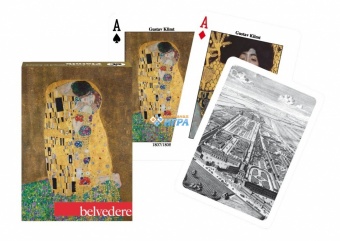 1629 Коллекционные карты "Экспонаты Дворец Бельведер - Вена" 55 листов