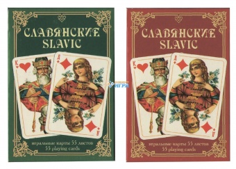 Игральные карты "Славянские" 55 листов