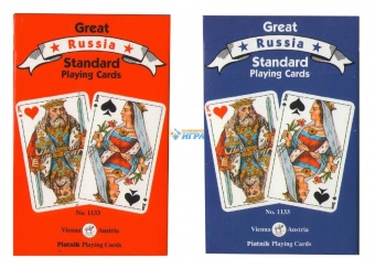 Игральные карты "Русский стандарт" 55 листов